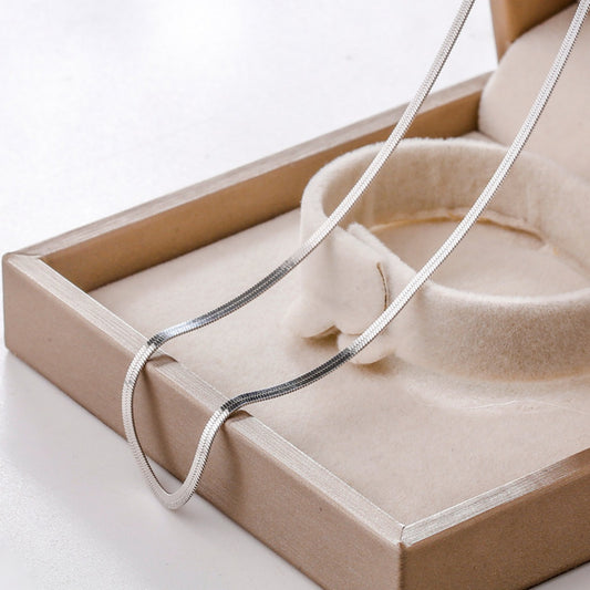 Essential Chain Necklace, sterling silver chain necklace by Curia Pieces