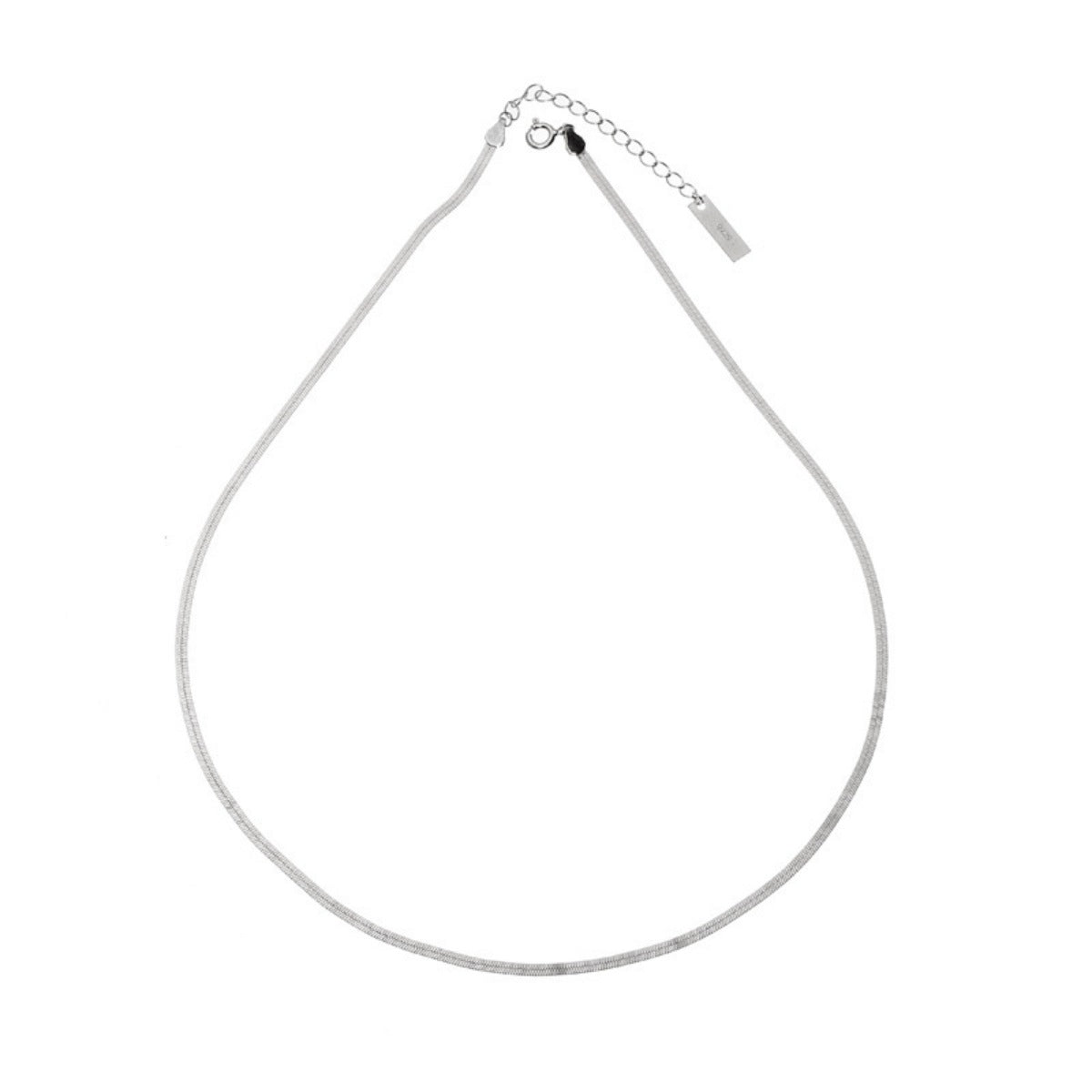 Essential Chain Necklace, sterling silver chain necklace by Curia Pieces