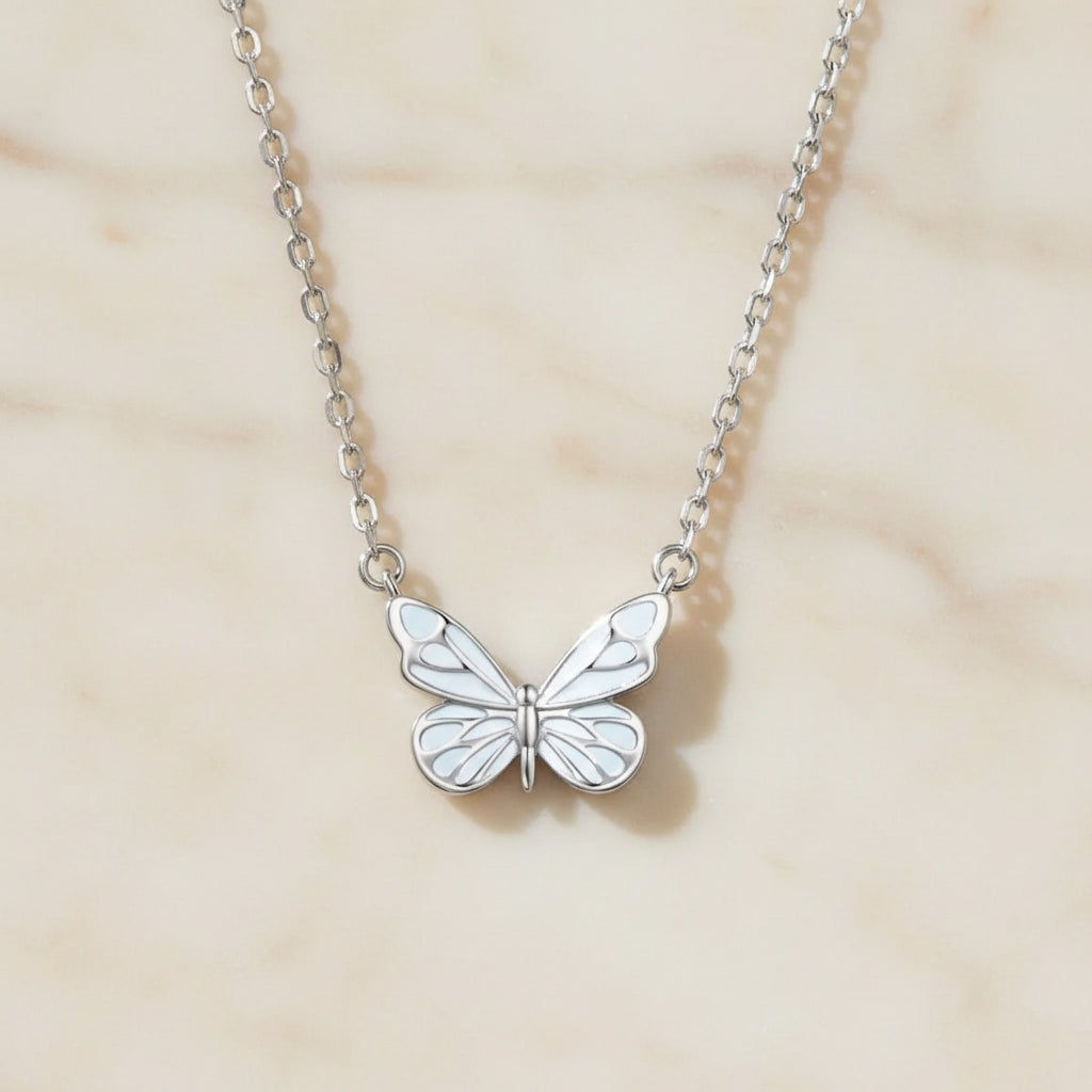 Ines Butterfly Necklace – Sterling Silver jewelry by Curia Pieces