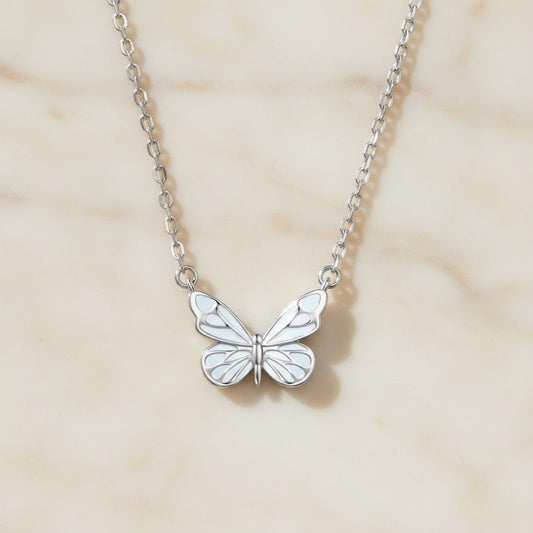 Ines Butterfly Necklace – Sterling Silver jewelry by Curia Pieces