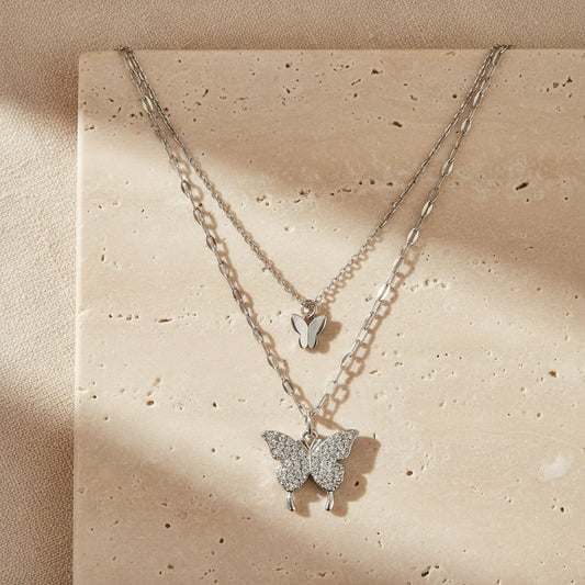 Winsome Butterfly Necklace – 18K Gold-Plated jewelry by Curia Pieces