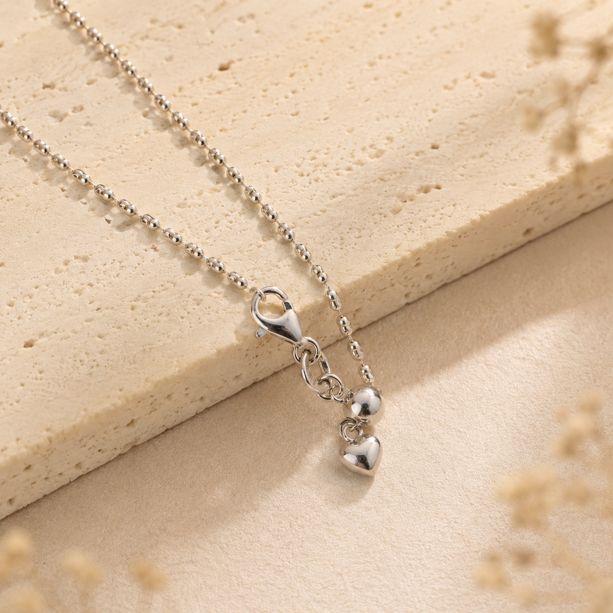 Adore Heart Pendant Necklace – Sterling Silver jewelry by Curia Pieces