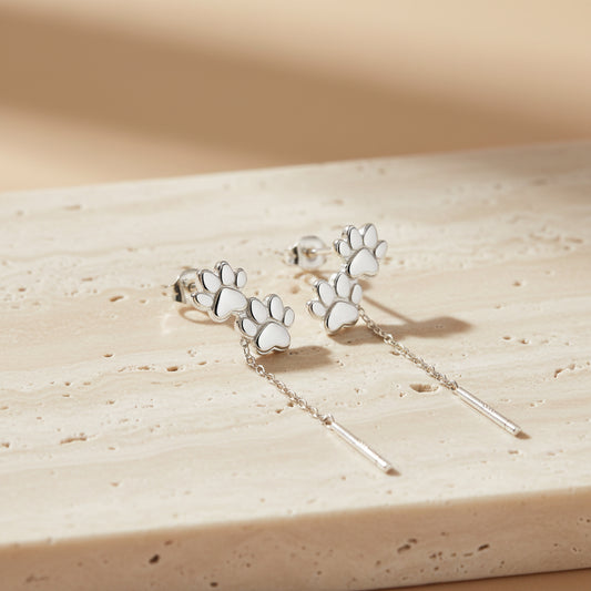 Ivy Paw Drop Earrings – 18K Gold-Plated jewelry by Curia Pieces