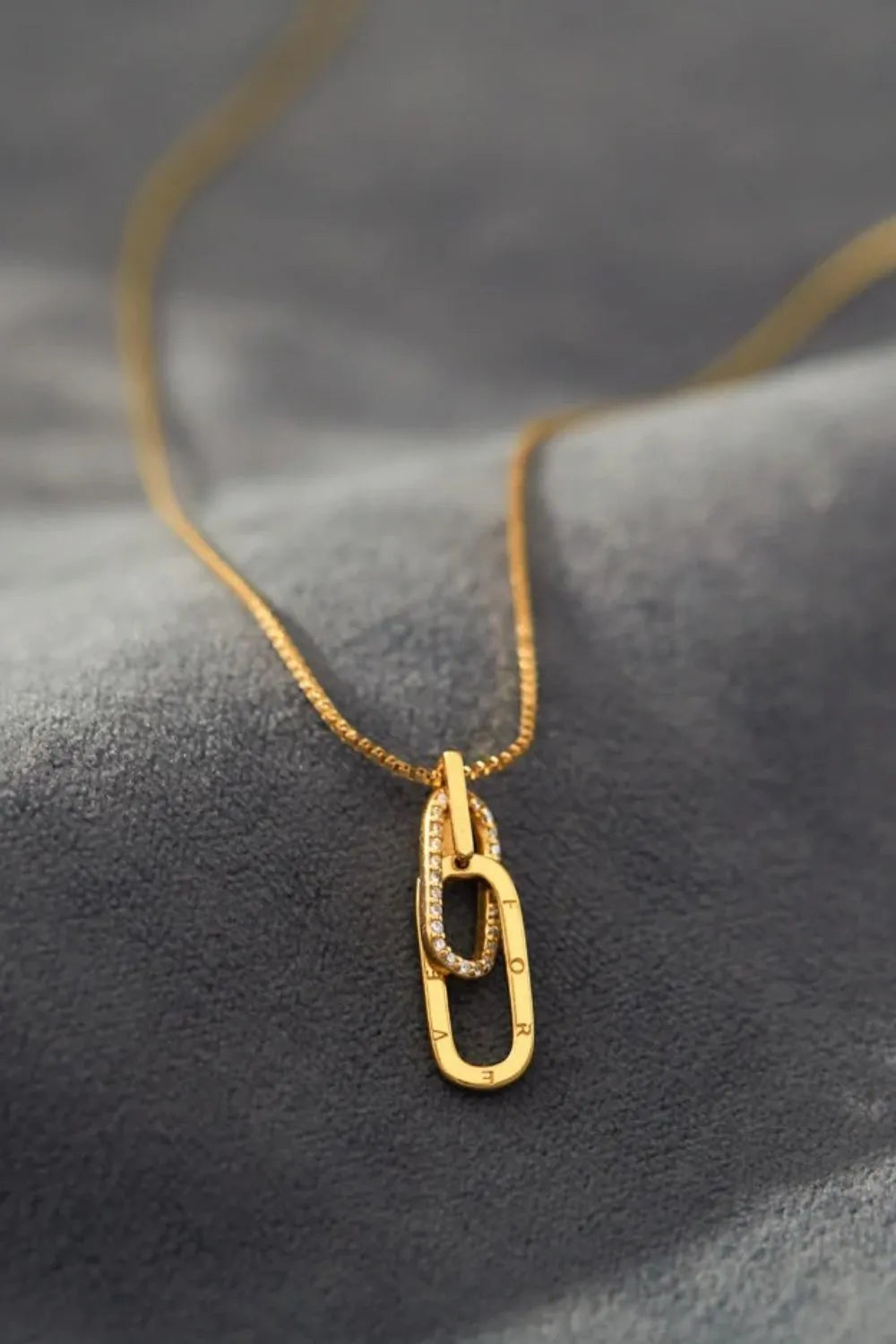 Halo Zircon Pendant Necklace, brilliant-cut zircon pendant by Curia Pieces