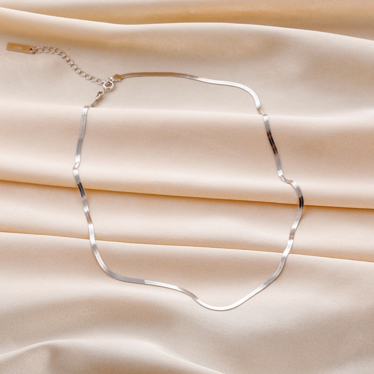 Essential Chain Necklace, sterling silver chain necklace by Curia Pieces