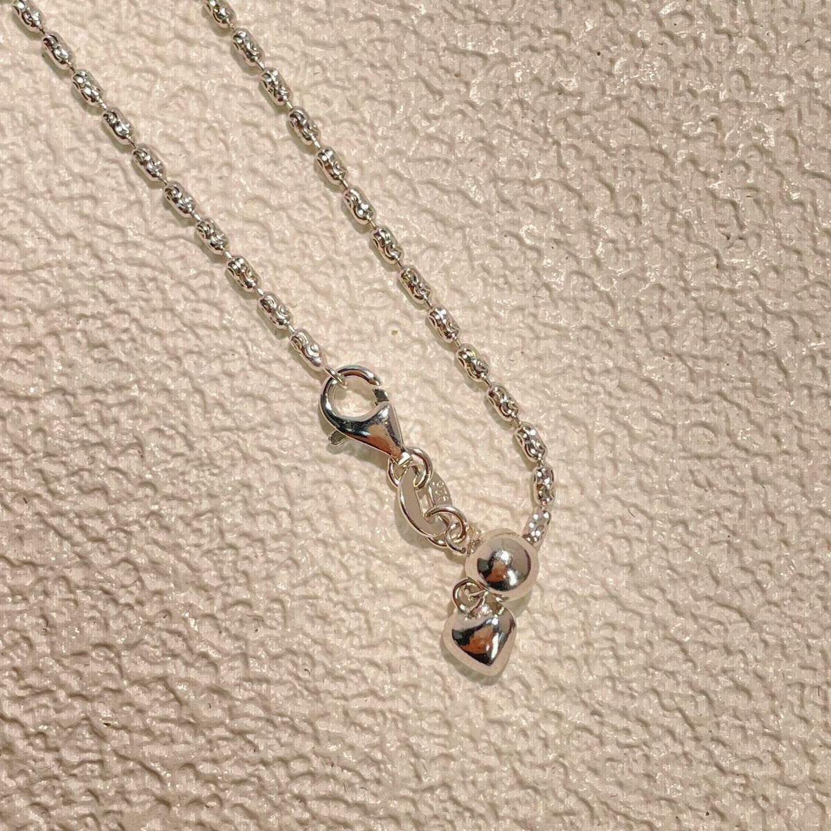 Adore Heart Pendant Necklace, sterling silver heart pendant by Curia Pieces